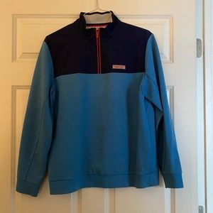 Vineyard Vines Zip Up - Blue/Navy